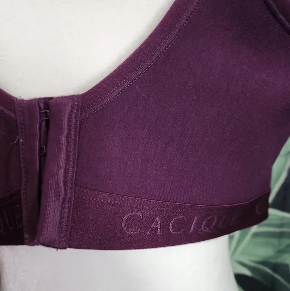 Cacique Lightly Lined No Wire Bra - Picture 2 of 7